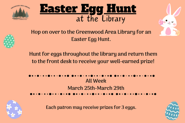 Easter Egg Hunt at the Library