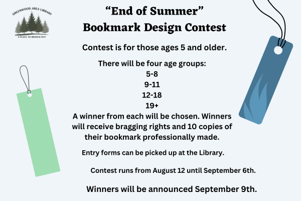 Bookmark Contest