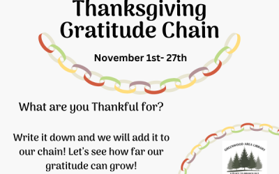 Thanksgiving Gratitude Chain