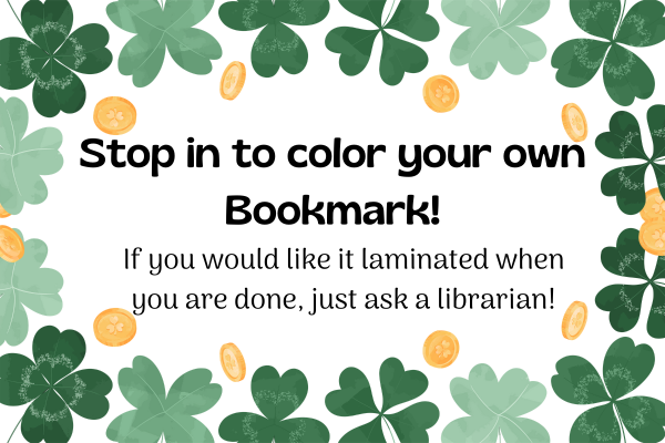 Color Your Own Bookmark